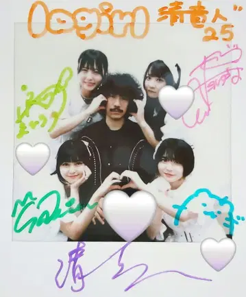 청룡인25 폴라로이드 단체 사진