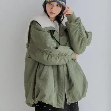 새상품급 LOWRYS FARM BIG 칼라 플라이트 블루종