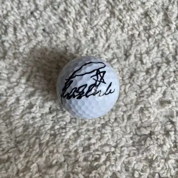 여자 프로 골프 JLPGA 쿠와키 시호 프로 친필 사인 골프공