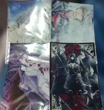 뱀파이어 기사 원화전 한정판 클리어 파일 4종