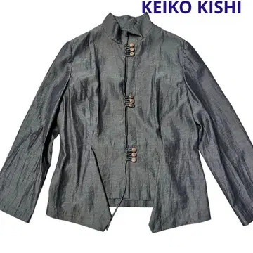 KEIKO KISHI 차이나 린넨 블라우스