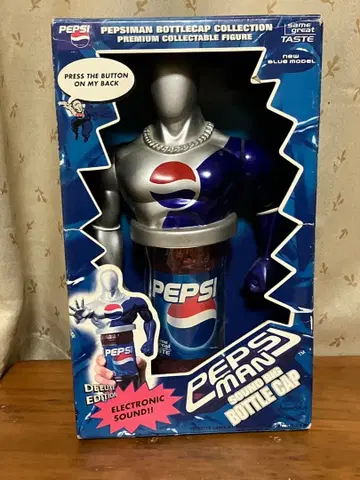 PEPSIMAN BOTTLECAP COLLECTION 피규어