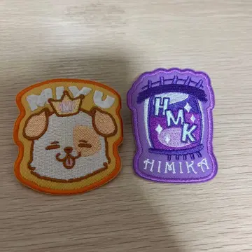 i Ris 아카네야 히미카 쿠보타 미유 와펜 배지