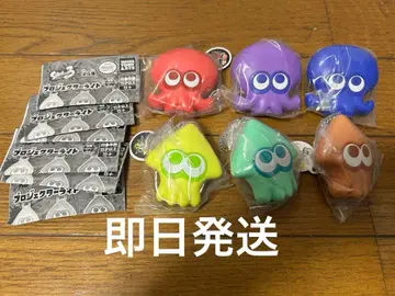 스플래툰 3 프로젝터 라이트 전 6종 컴프 세트