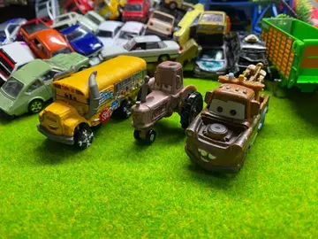 카즈 토미카 묶음 판매 3대 세트 미니카 트랙터 메이터 플리터