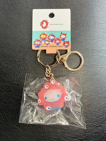 미야쿠미야쿠 변신 입체 마스코트 시나모롤 클리어 컬러 키링