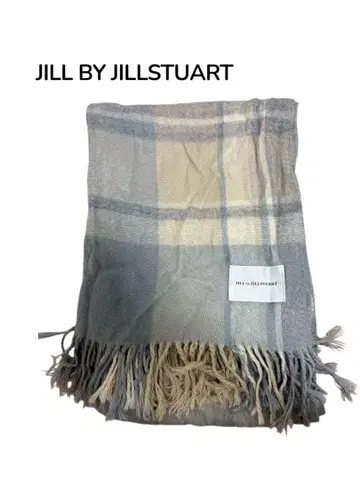 JILL BY JILLSTUART 머플러 스톨 체크 스톨 양산형