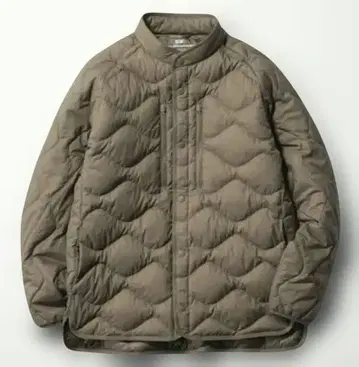 UNIQLO 리사이클 하이브리드 다운 자켓 남녀 공용 S 브라운