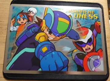 록맨 에그제 액세스 책받침 CAPCOM 소학관 SHOWA NOTE