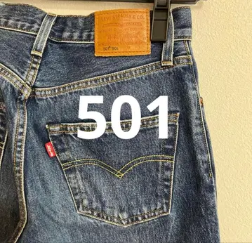 Levi's 501 미디엄 인디고 90s W23 L30