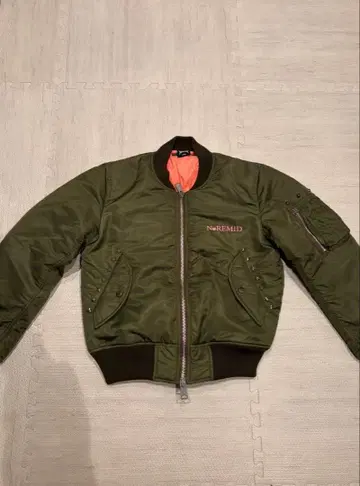 NOREMID MA-1 자켓 올리브 그린