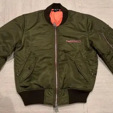 NOREMID MA-1 자켓 올리브 그린