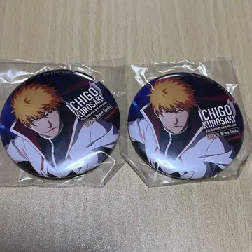 쿠로사키 이치고 브레솔 캔뱃지 2개 세트