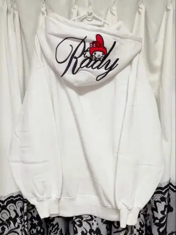 [ 초레어 ] Rady My melody 콜라보 마이멜로디 후드티 갸루