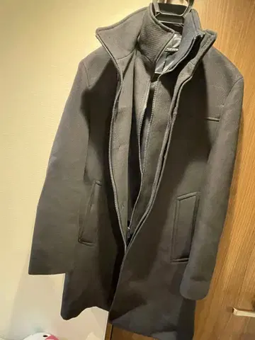 ZARA 다크 그레이 스텐카라 코트