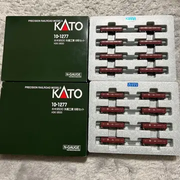 KATO 10-1277 N게이지 호키9500 야바시공업 화차 세트 16량