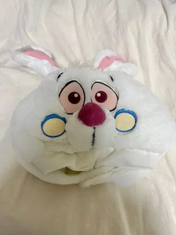 디즈니 팬캡 화이트 토끼 이상한 나라의 앨리스
