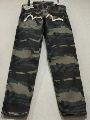 에비수 에비수 LOT 5500 카모플라쥬 카모플라쥬 데님 팬츠 야마네