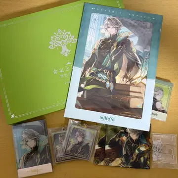 원신 알하이탐 굿즈 세트