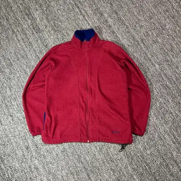 80s USA L.L.Bean 플리스 버건디