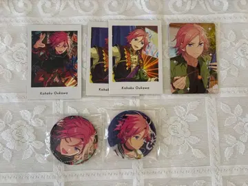 오우카와 코하쿠 캔뱃지 파샤츠 세트