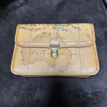 [ 새상품급 ] 플리마클라세 클러치백 세컨드 백 가죽 PVC 도안