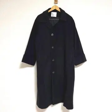 TRUE COLORS MARKET 블랙 롱 코트 블랙