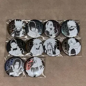 NARUTO 데이 컬렉션 캔뱃지 전종 세트