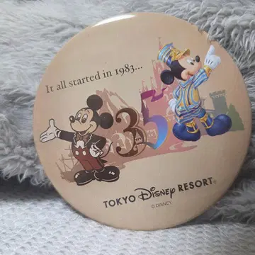 디즈니 35주년 캔뱃지