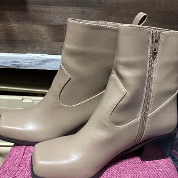 moussy 부츠 베이지