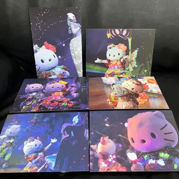 산리오 퓨로랜드 미라기후 엽서 헬로키티 다니엘