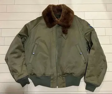 B-15 플라이트 자켓 올리브 색상
