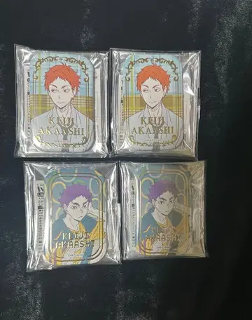 하이큐!! 스퀘어 캔뱃지 아카아시 케이지