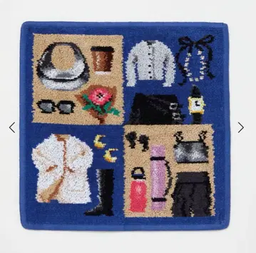 페이 x 유나이티드 애로우즈 MY ROUTINE 타월 손수건