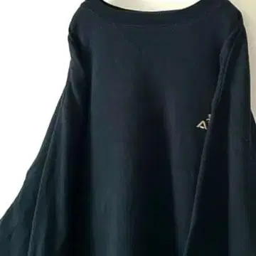 커터&백 로고 자수 맨투맨 트레이닝복 XL 네이비 구제 의류