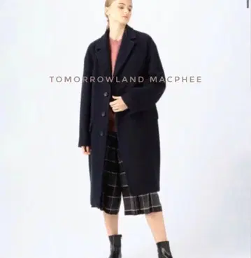 투모로우랜드 맥피 모헤어 멜톤 체스터 코트 34