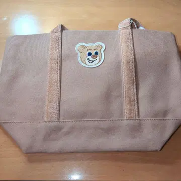 최저가! 페이러 올드 테디 와펜 토트백 소 베이지 미사용 새상품