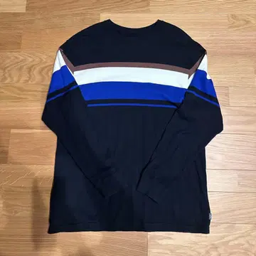 CHALLENGER L/S MULTI BORDER TEE