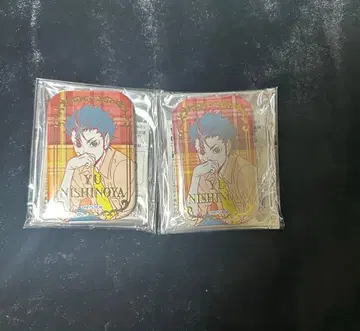 하이큐!! 스퀘어 캔뱃지 니시노야 유우