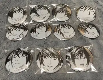 데스노트 DEATHNOTE L 캔뱃지 묶음 판매 최애 캐릭터 배지