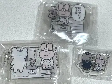 화이트 타이거와 블랙 타이거 아크릴 스탠드