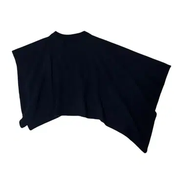 45R 45rpm 캐시미어 100% 판초 비대칭 다크 네이비 네이비