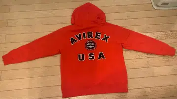 AVIREX 783-3931009 바시티 로고 맨투맨 셋업