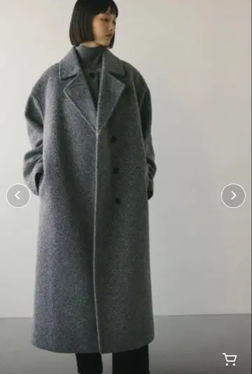 부클레 롱 코트 S 사이즈