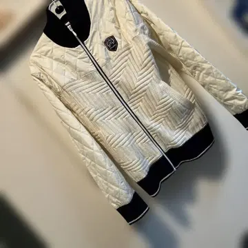 Paradiso 여성용 골프 자켓 집업 스웨터 화이트 사이즈 M