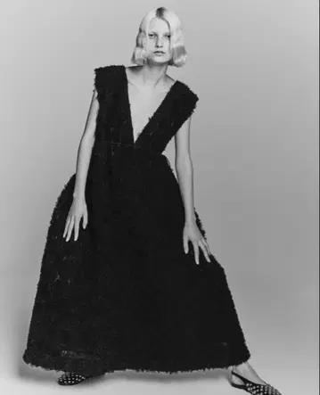 bibiy. NOELLE SHEER DRESS