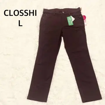 크로시 다크 브라운 스키니 팬츠 [ L ] 미스타일 택 포함