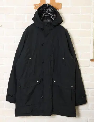 새상품급 무인양품 남성용 다운 코트 L 블랙