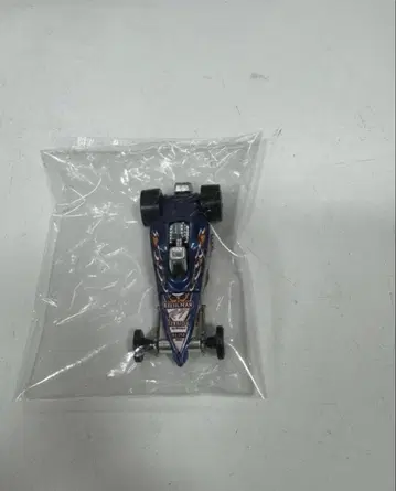 파란색 레이싱카 미니카 약 10cm