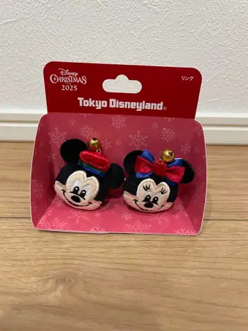 디즈니 크리스마스 반지 2개